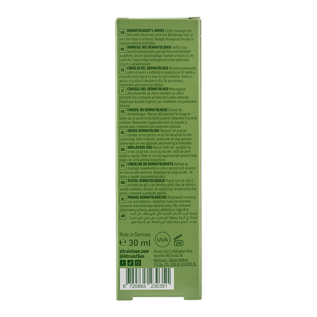 Crema colorata cu SPF 50 anti-roseata, Light, 30 ml, Altruist 766014