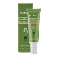Crema colorata cu SPF 50 anti-roseata, Light, 30 ml, Altruist