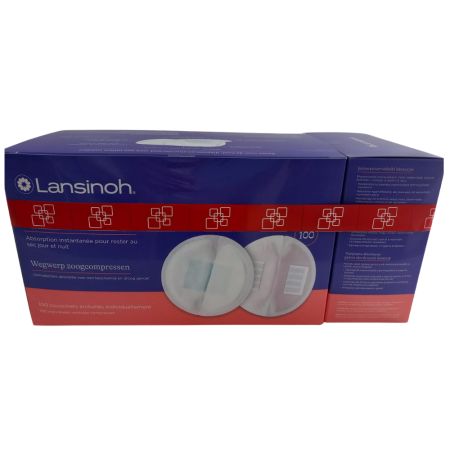 Pachet Tampoane pentru san, 100+24 bucati, Lansinoh