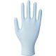 Manusi de examinare din nitril cu strat interior din fibra naturala de ovaz, nepudrate, Marimea L, Albastre, 100 bucati, Abena 766272