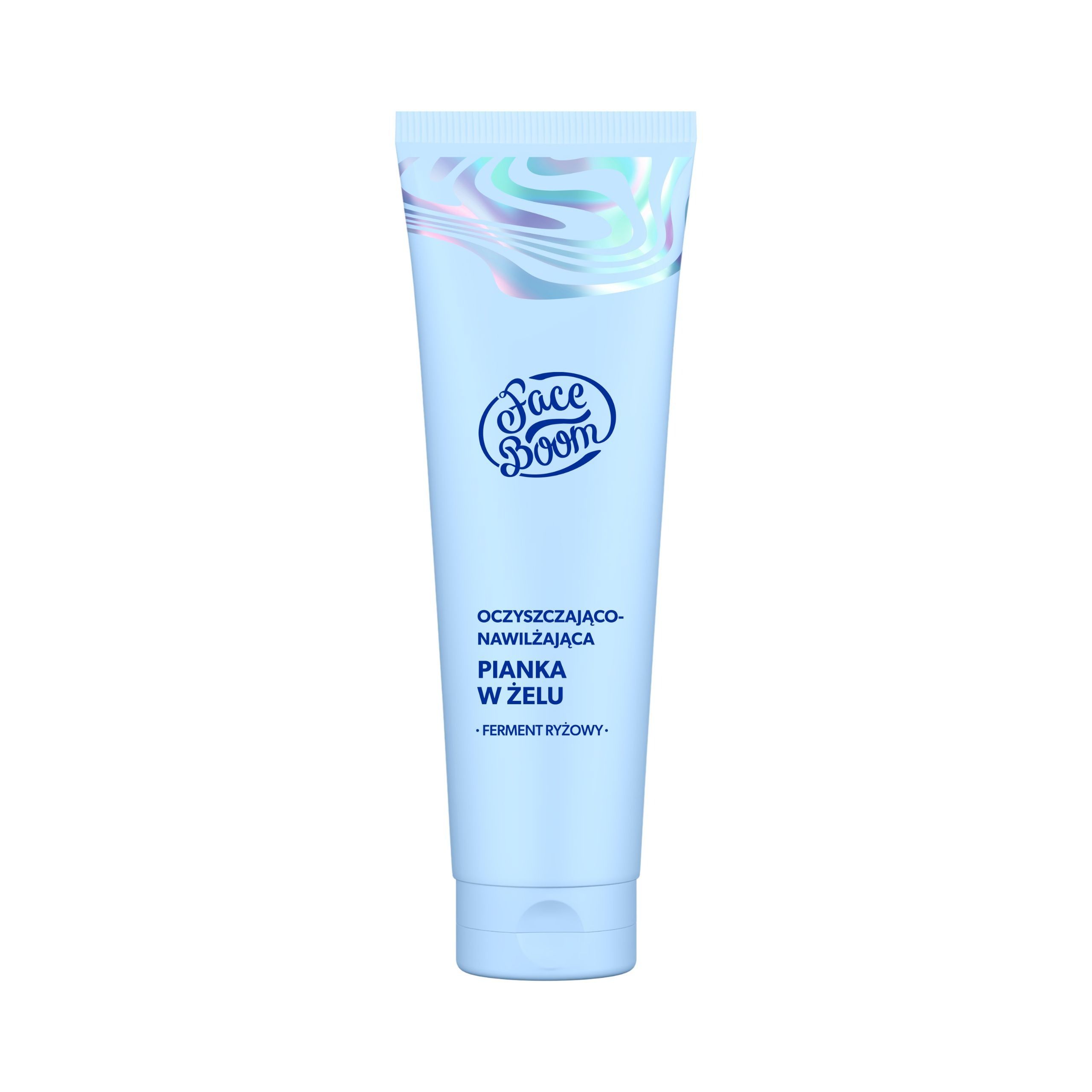 Gel-spuma de curatare si hidratare Faceboom Aura, 150 ml, BodyBoom