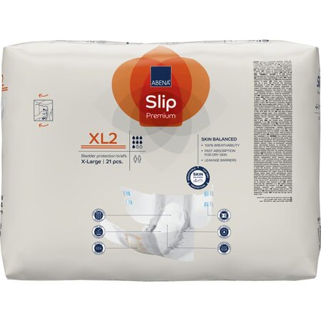 Scutece pentru adulti slip XL2 Premium, 21 buc, Abena 766297