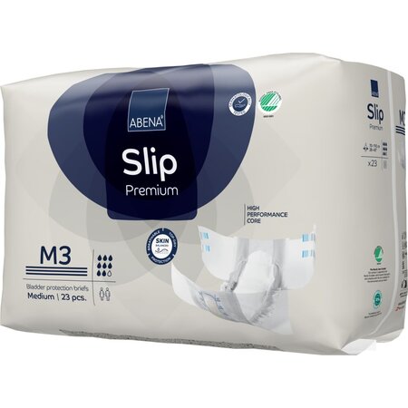 Scutece pentru adulti, Slip, M3 Premium, 23 buc, Abena 766312