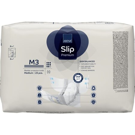 Scutece pentru adulti, Slip, M3 Premium, 23 buc, Abena 766310