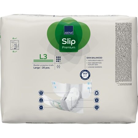 Scutece pentru adulti, Slip, L3 Premium, 20 buc, Abena 766316