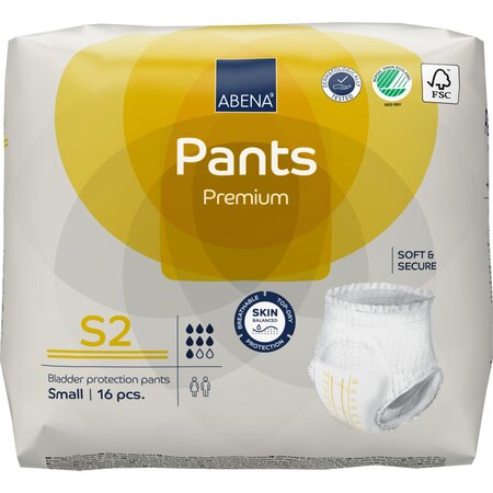 Scutece pentru adulti tip chilot, S2, 16 buc, Abena 766323
