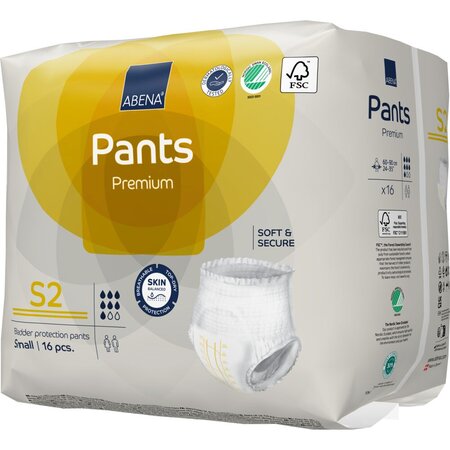 Scutece pentru adulti tip chilot, S2, 16 buc, Abena 766324