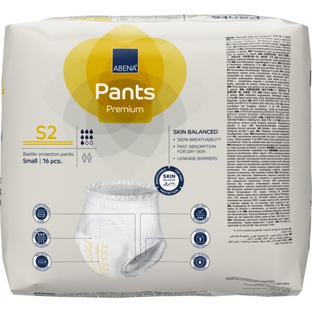 Scutece pentru adulti tip chilot, S2, 16 buc, Abena 766322