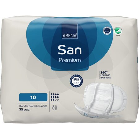 Absorbante anatomice Eco pentru incontinenta, Marimea 10, 25 buc, Abena 766411