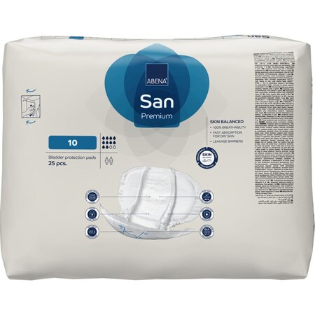 Absorbante anatomice Eco pentru incontinenta, Marimea 10, 25 buc, Abena 766410