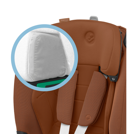 Scaun auto pentru copii Titan Pro² i-Size, 76-105 cm, Authentic Terra, 15 luni-12 ani, Maxi Cosi 766471