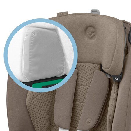 Scaun auto pentru copii Titan Pro² i-Size, 76-105 cm, Authentic Truffle, 15 luni-12 ani, Maxi Cosi 766494