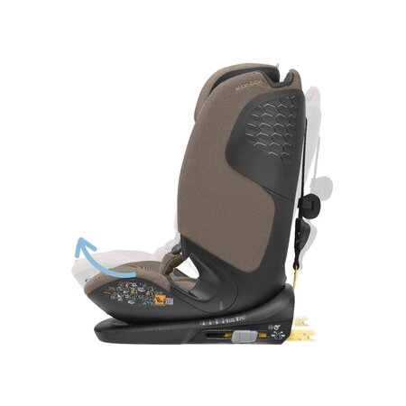 Scaun auto pentru copii Titan Pro² i-Size, 76-105 cm, Authentic Truffle, 15 luni-12 ani, Maxi Cosi 766491
