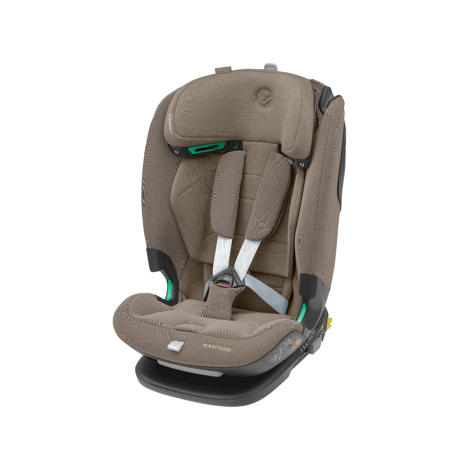 Scaun auto pentru copii Titan Pro² i-Size, 76-105 cm, Authentic Truffle, 15 luni-12 ani, Maxi Cosi