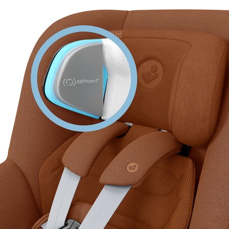 Scaun auto pentru copii Pearl 360 Pro, 61-105 cm, Authentic Terra, 3 luni-4 ani, Maxi Cosi 766520
