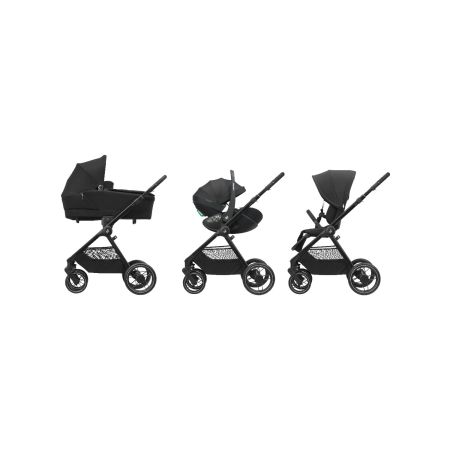 Carucior Oxford Oxford, Twillic Black, 0-4 ani, Maxi Cosi 766594