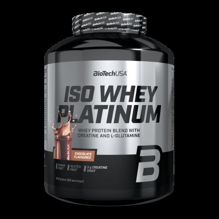 Eticheta Produs Pudra proteica Iso Whey Zero, Chocolate, 1816 g, BioTechUSA