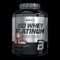 Pudra proteica Iso Whey Platinum, Chocolate, 1816 g, BioTechUSA