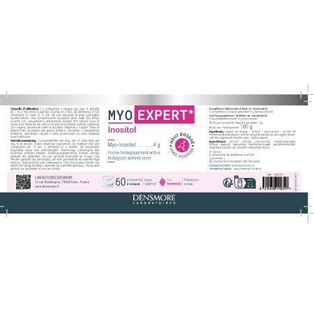Myo Expert, 60 tablete masticabile, Densmore 766655