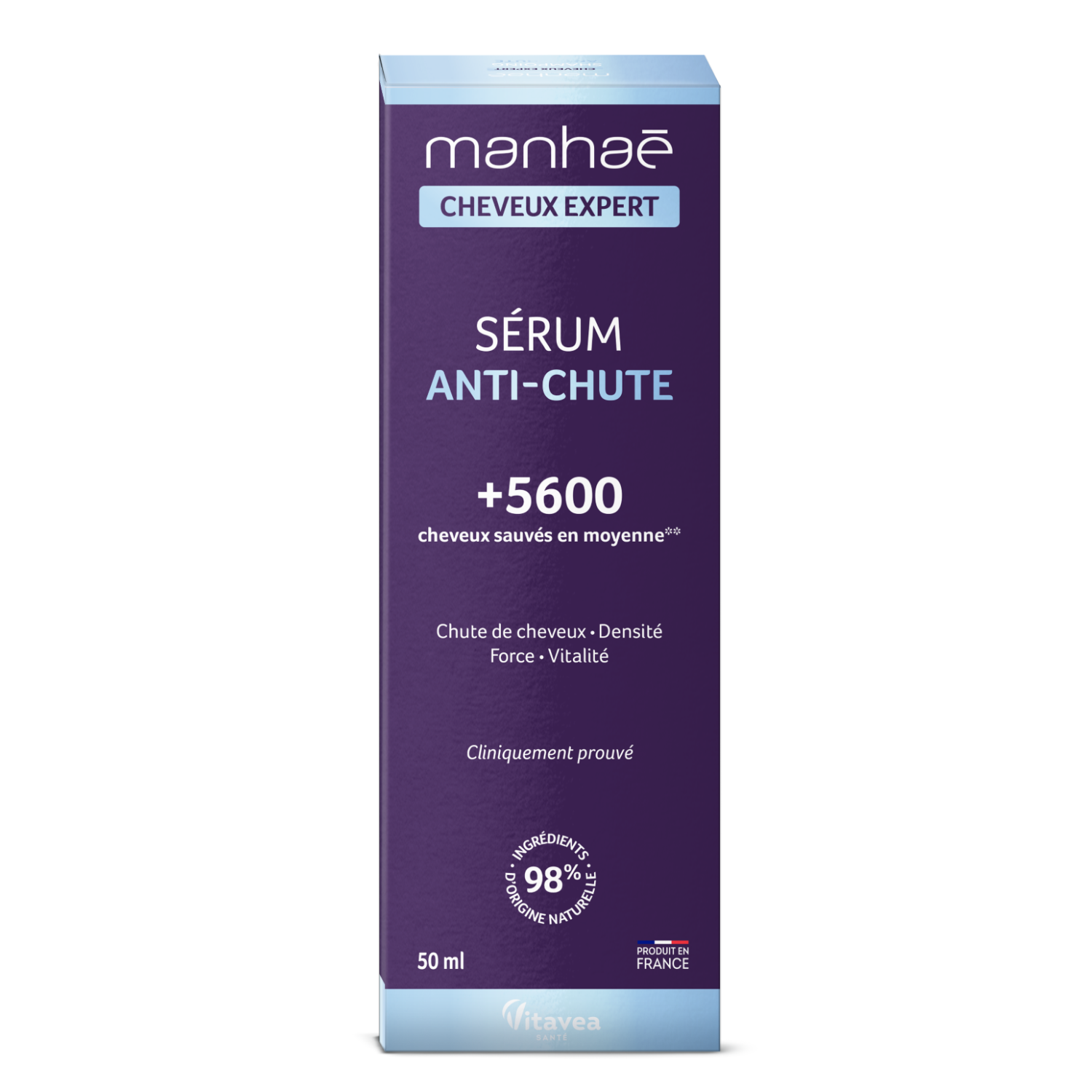 Ser impotriva caderii parului Cheveux Expert, 50 ml, Manhae