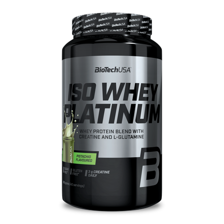 Pudra proteica Iso Whey Zero, Pistachio, 908 g, BioTechUSA