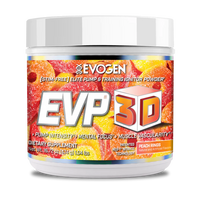 Pre-Workout fara Cafeina EVP 3D, Peach Rings, 620 g, Evogen