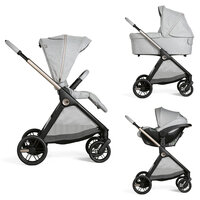 Carucior copii 3 in 1 Bellagio, Lunar Rock, 0 luni+, Chicco