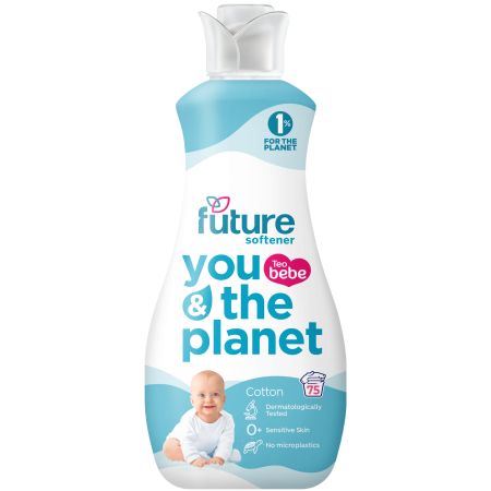 Balsam de rufe pentru bebelusi, Cotton, 1.5 litri, Future Baby