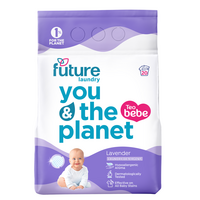 Detergent pudra de rufe pentru bebelusi, Lavender, 1.5 kg, Future