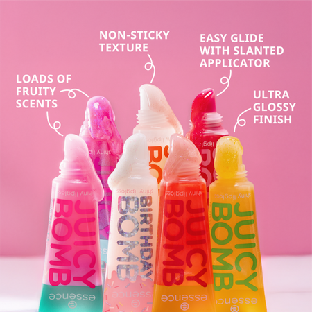 Luciu de buze Juicy Bomb, 109 Bee Mine, 10 ml, Essence 767039