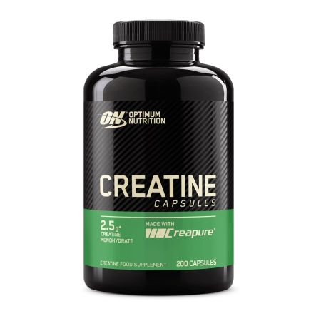 Creatina monohidrata micronizata, 200 capsule, Optimum Nutrition
