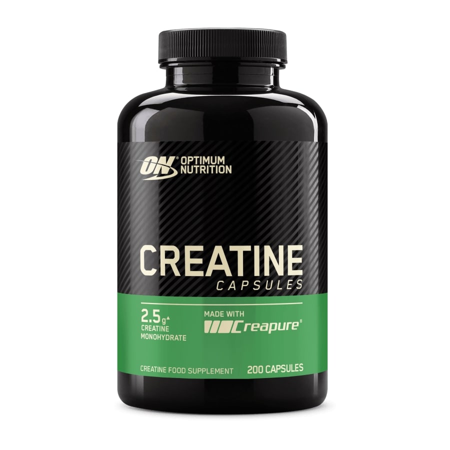 Creatina monohidrata micronizata, 200 capsule, Optimum Nutrition