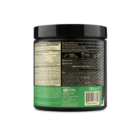Electroliti cu aroma de fructe de padure, 264 g, Optimum Nutrition 775832