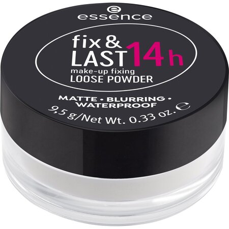 Pudra pentru fixarea machiajului Fix & Last, 9.5 g, Essence 767153