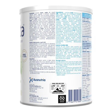 Formula pe baza de lapte praf de capra, 12-24 luni, 800 g, Kabrita 3 767195