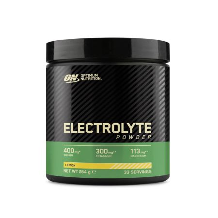 Electroliti cu aroma de lamaie, 264 g, Optimum Nutrition