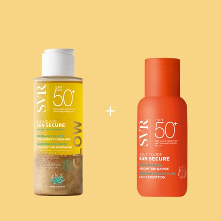 Apa solara cu efect Glow SPF50+ Sun Secure, 100 ml, Svr 804711
