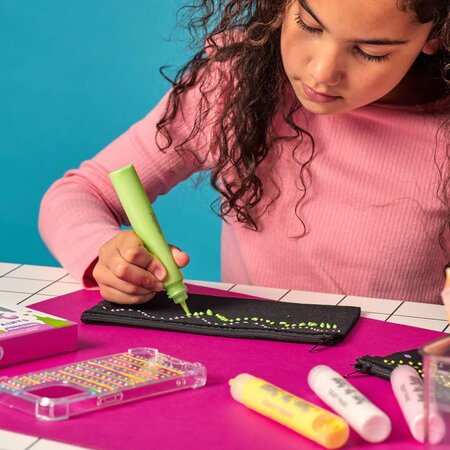 Vopsea 3D pentru tehnica punctului, Dot-a-Lot, 8 culori, Ooly 767648