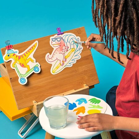 Kit acuarela Usor de pictat, Dinozauri, Playful Painters, Ooly 767701