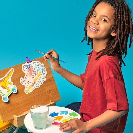 Kit acuarela Usor de pictat, Dinozauri, Playful Painters, Ooly 767699