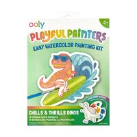 Kit acuarela Usor de pictat, Dinozauri, Playful Painters, Ooly