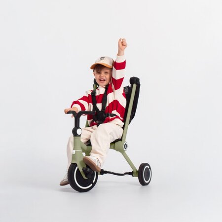 Tricicleta multifunctionala Wonder, Olive, SmarTrike 767782