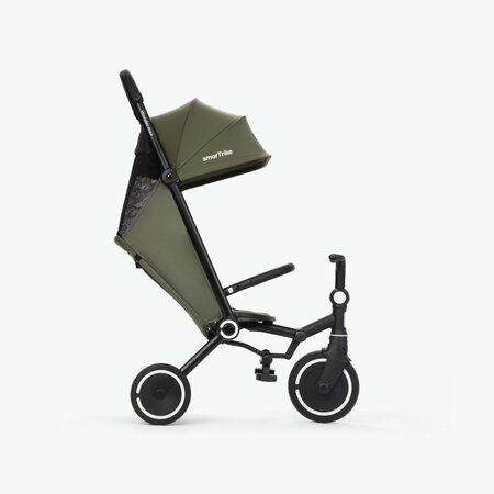 Tricicleta multifunctionala Wonder Max, Sage Green, 6 luni-3 ani, SmarTrike 767796