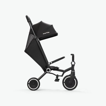 Tricicleta multifunctionala Wonder Max, Jet Black, 6 luni-3 ani, SmarTrike 767850