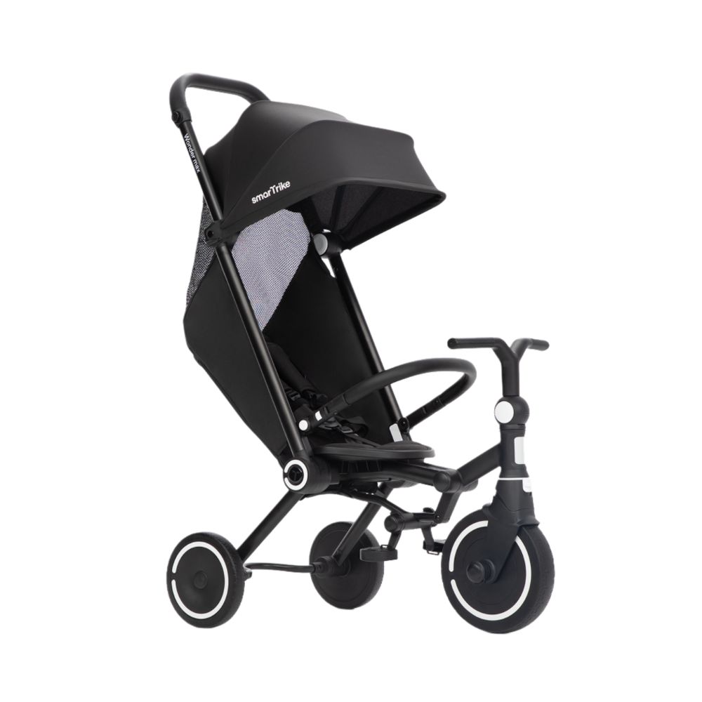 Tricicleta multifunctionala Wonder Max, Jet Black, SmarTrike