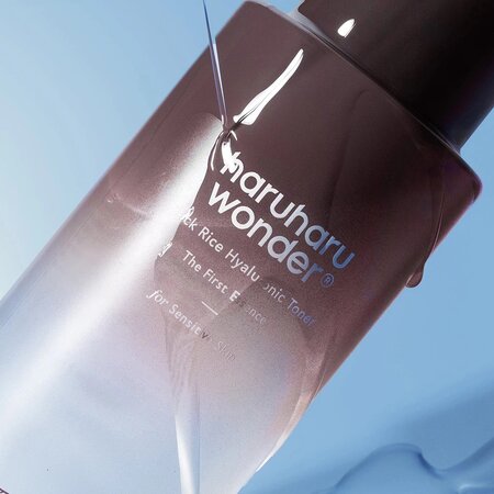 Toner de fata hidratant pentru pielea sensibila fara alcool Black Rice Hyaluronic, 150 ml, Haruharu Wonder 767951