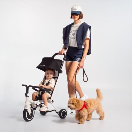 Tricicleta multifunctionala Wonder, Moonlight, 9 luni-3 ani, SmarTrike 767902