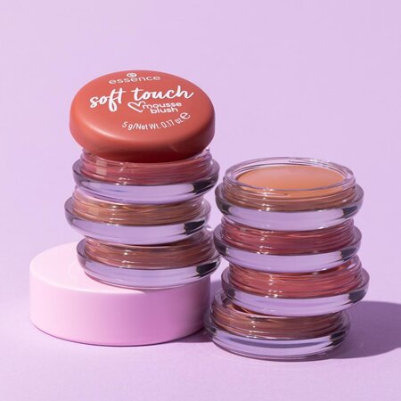 Fard de obraz spuma Soft Touch, 20 Rustic Rouge, 5 g, Essence 767914
