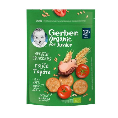 Tomato Cracker Organic, 100 g, Gerber