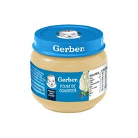 Piure natural de conopida, 80 g, Gerber